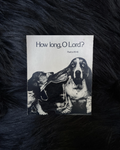 Vintage 1973 Basset Hound Dog Funny Hanging / Standing Picture