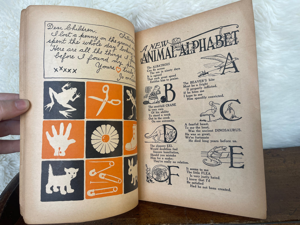 Antique 1923 October Halloween "John Martin's Book: The Child's Magazine"
