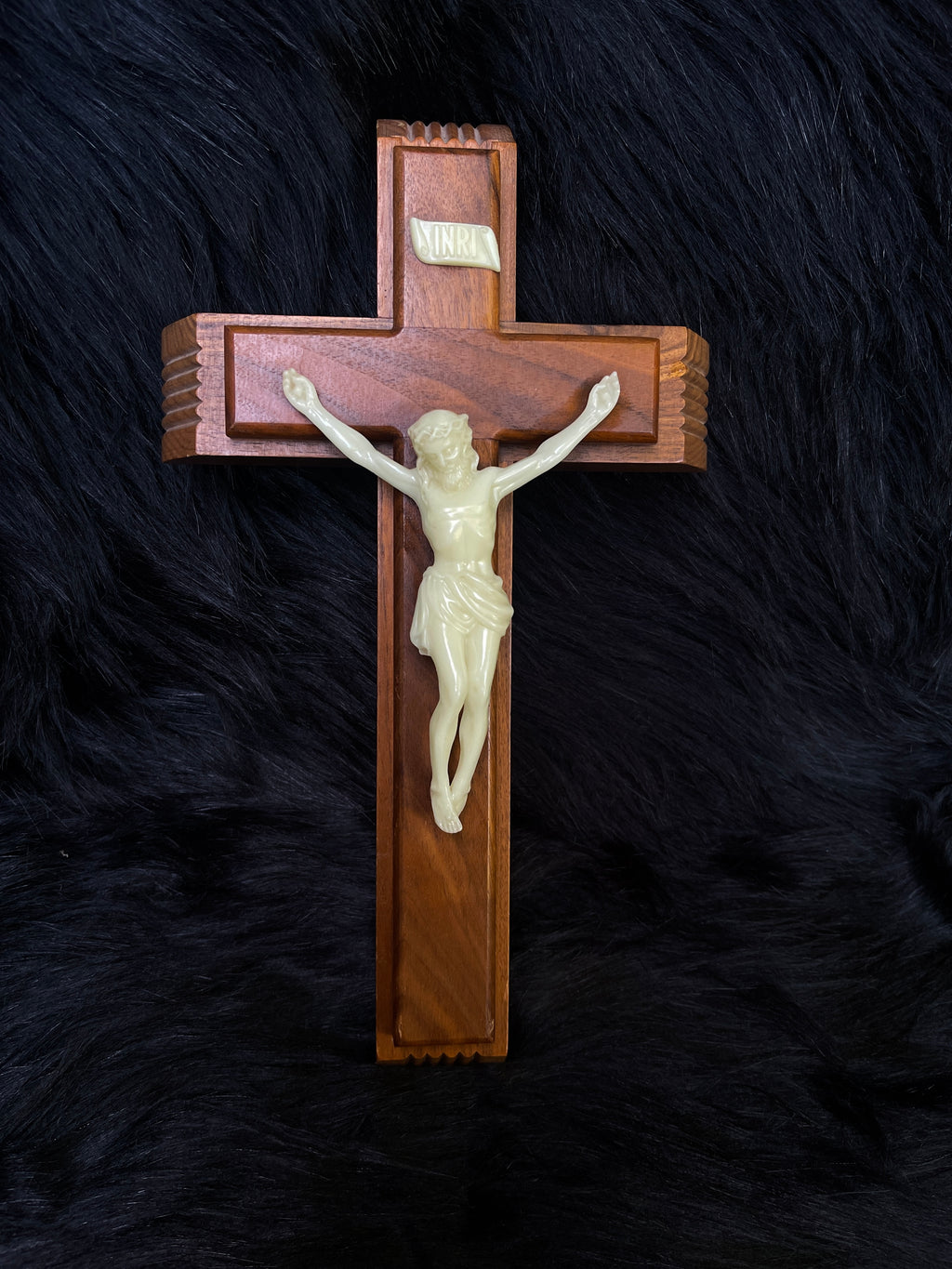 Vintage *Glow In The Dark* Last Rites Crucifix Kit