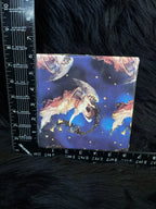 Set of 3 Vintage Blue Celestial Star Angel Nesting Boxes
