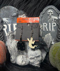 Vintage Haunted House Ghost Earrings