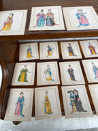 Vintage French Mini “La Mode Féminine de 1645 à 1720” Hand Colored Fashion 20 Plate Portfolio