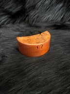 Vintage Signed Paul Yacoe Wood Moon Star Celestial Puzzle Storage Box