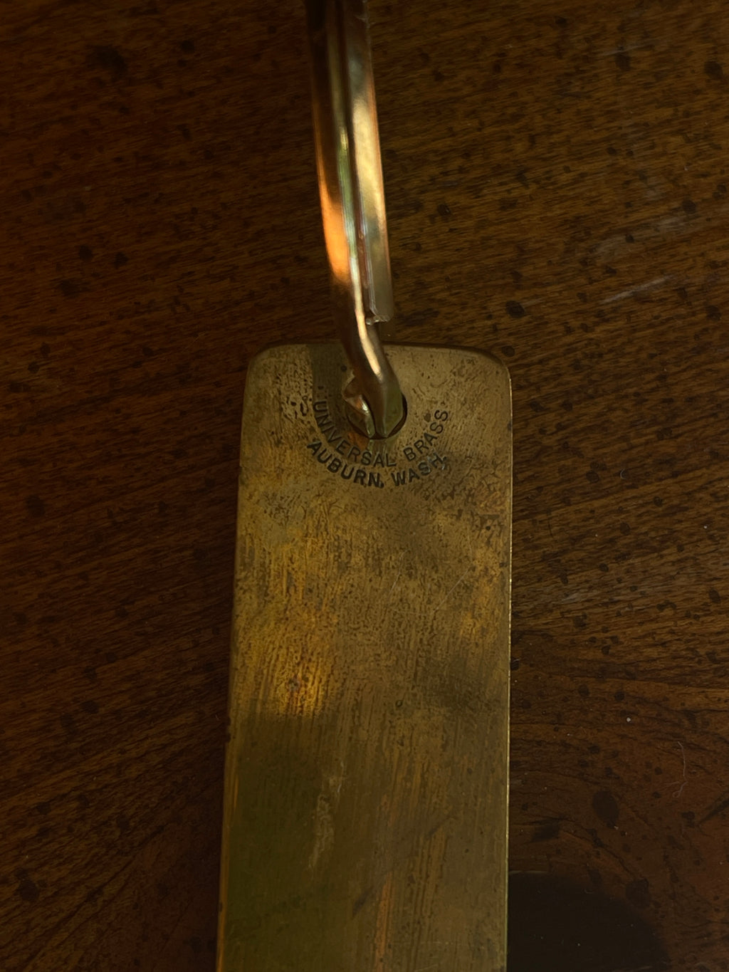 Vintage Universal Brass “Damn, I’m Good” Key Chain