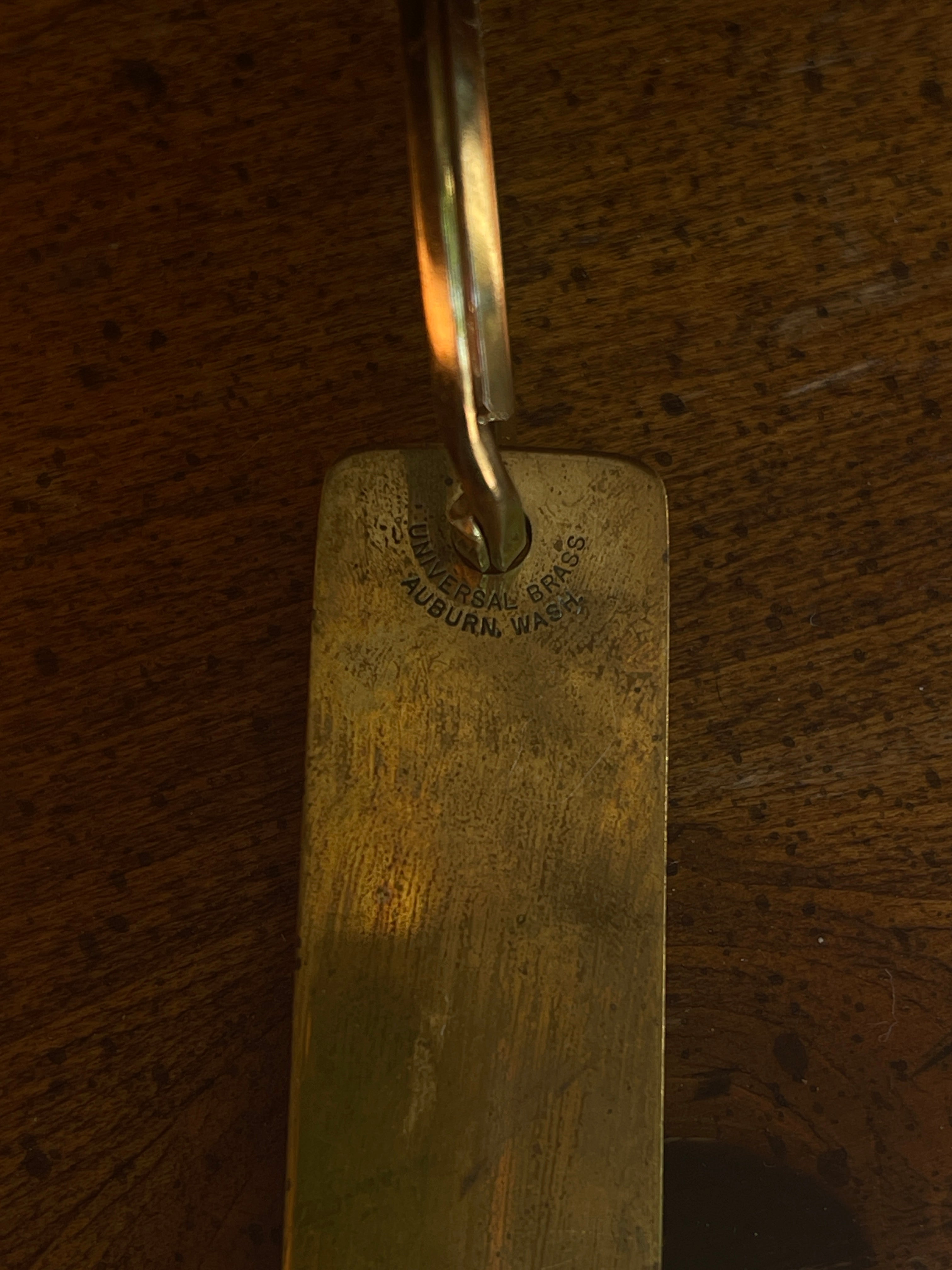Vintage Universal Brass “Damn, I’m Good” Key Chain