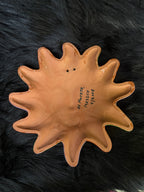 *Modern* Terracotta Pottery Mexican Folk Art Hand Painted Sun Wall Hanging