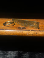 Vintage Universal Brass “Damn, I’m Good” Key Chain