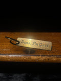 Vintage Universal Brass “Damn, I’m Good” Key Chain