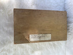 Vintage "Erbco Opticals" Microscope & Wood Box / Parts