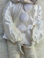 Vintage Porcelain Star Pierrot Doll