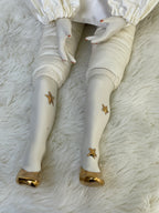 Vintage Porcelain Star Pierrot Doll