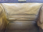Vintage Brown Leather Medical Doctor Apothecary Bag