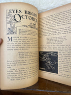 Antique 1923 October Halloween "John Martin's Book: The Child's Magazine"