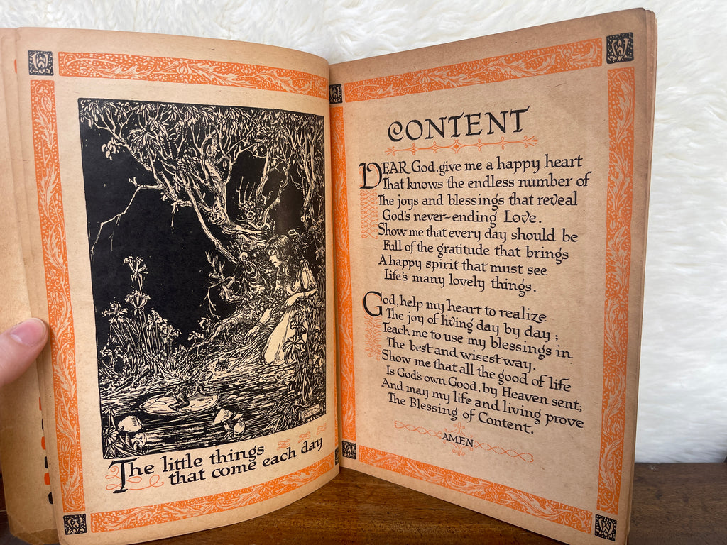 Antique 1923 October Halloween "John Martin's Book: The Child's Magazine"